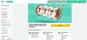 Capture attendue de la page officielle du bonus de bienvenue Betalright